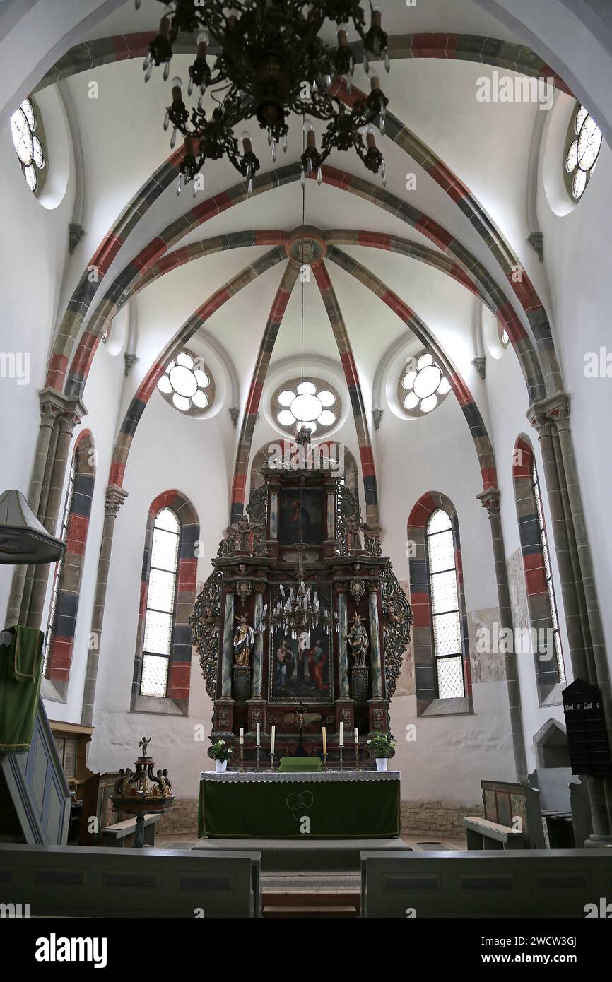 Biserica Mănăstirea Cârța (Carta Monastery Church), Cârța, Sibiu County, Transylvania, Romania, Europe Stock Photo