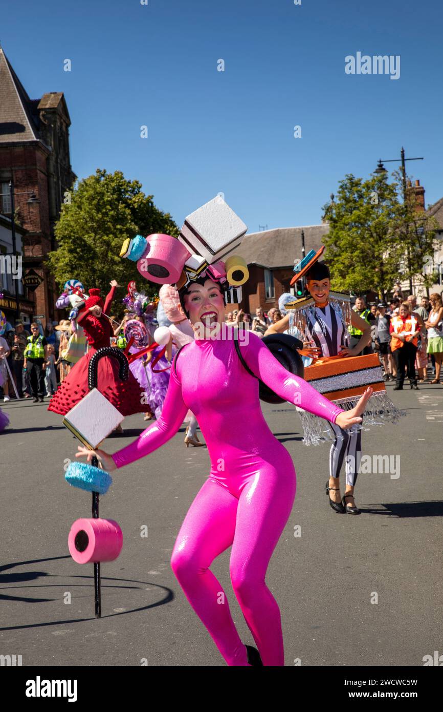 UK, England, Yorkshire, Pontefract, Horse Fair, Liquorice Festival ...