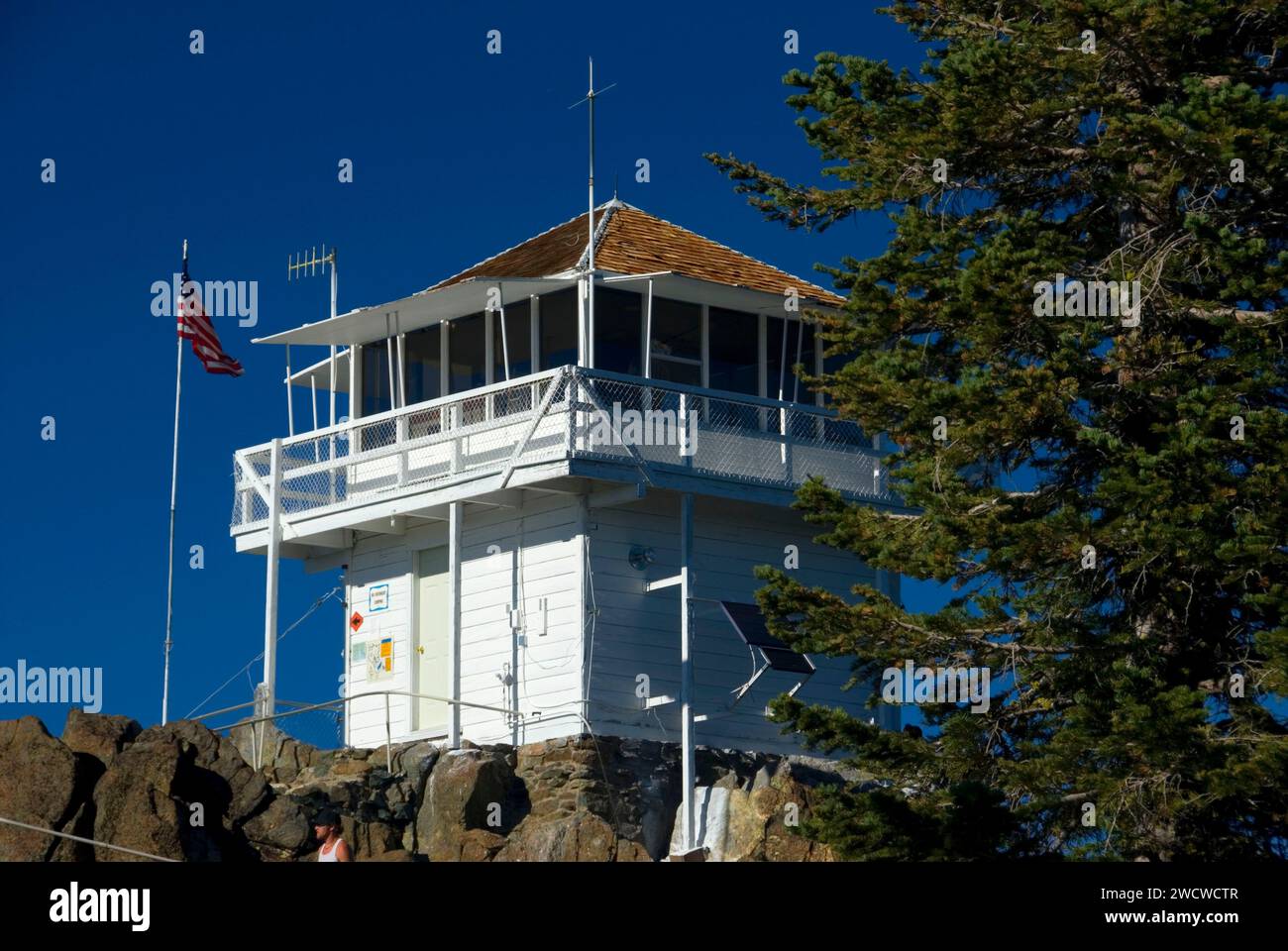 Mills Peak Lookout, Lakes Basin Recreation Area, Plumas National Forest