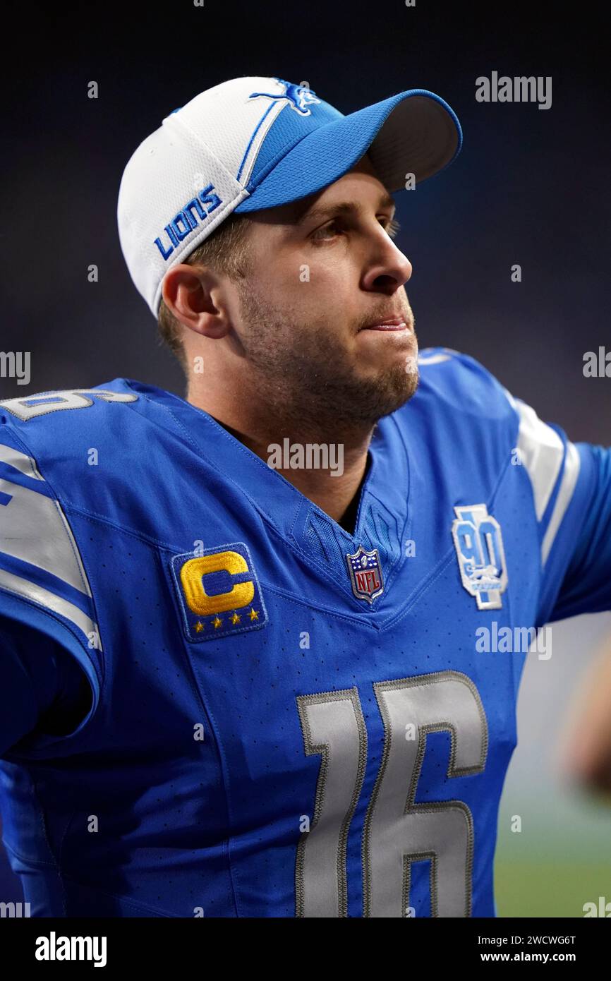 Detroit Lions Quarterback Jared Goff 16 After An NFL Wild card detroit-lions-quarterback-jared-goff-16-after-an-nfl-wild-card