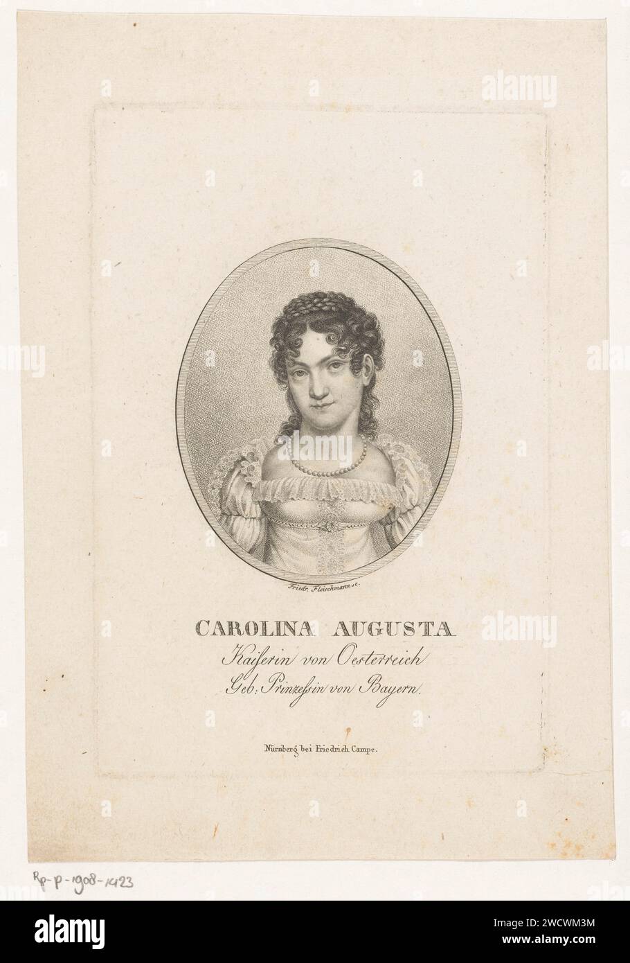 Caroline Ruler Caroline augusta of bavaria hi-res stock photography and images - Alamy