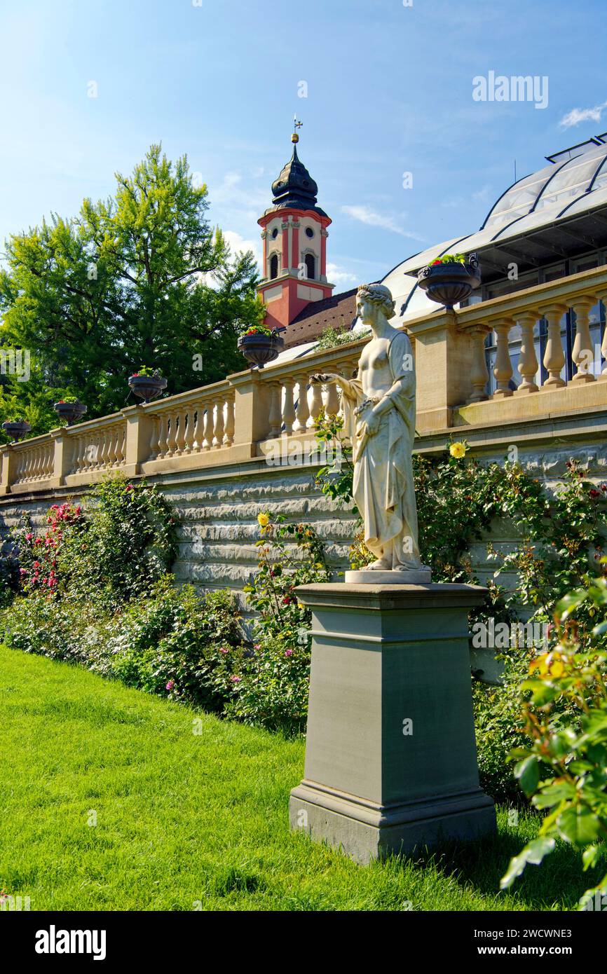 Germany, Bade Wurttemberg, Lake Constance (Bodensee), Mainau Island, garden island on Lake Constance Stock Photo