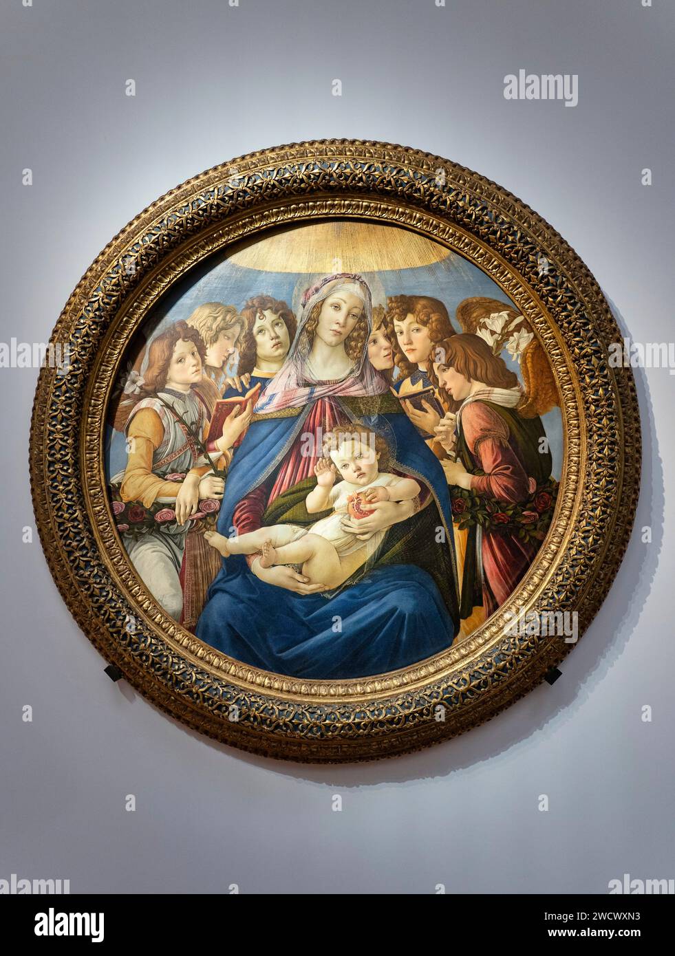 Italy, Toscane, Florence, Galleria degli Uffizi, Madonna of the