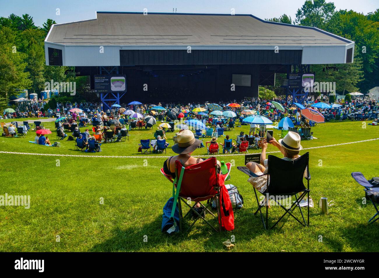 Canada, province of Quebec, Joliette, the Festival de Lanaudière, the most important classical music festival in Canada Stock Photo