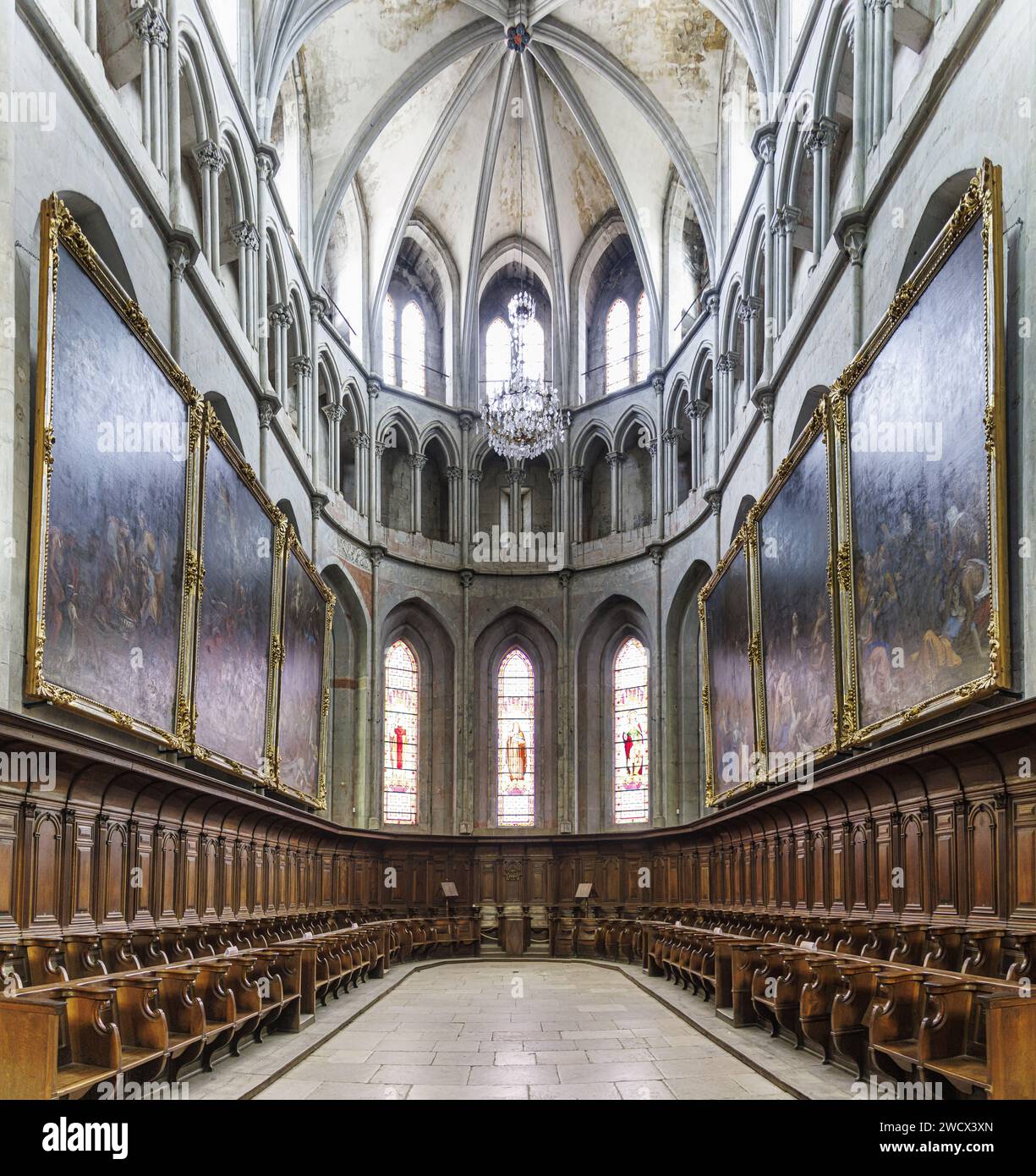 France, Isere, St Antoine l'Abbaye, labelled Les Plus Beaux Villages de