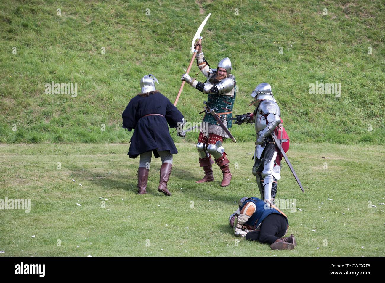 28th May 2024. Castle Rising, Norfolk, England. Soldiers Through The ...