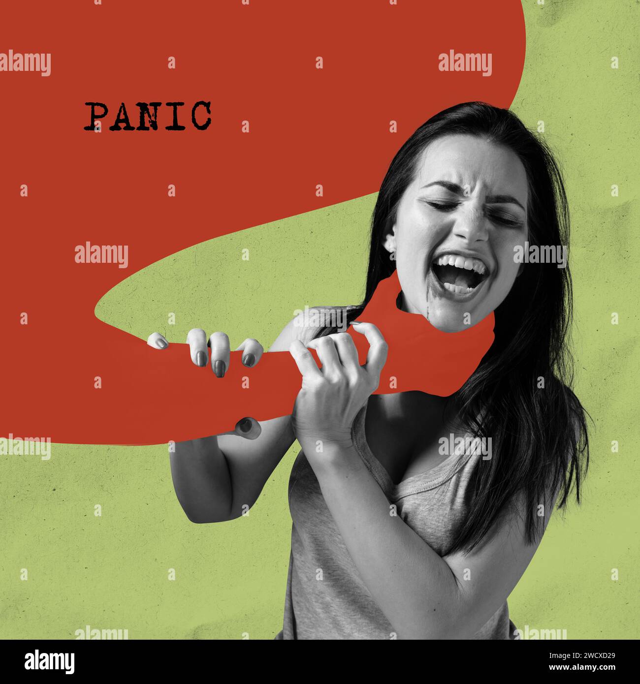 Healthcare campaign promoting importance of recognizing and responding to anxiety disorders