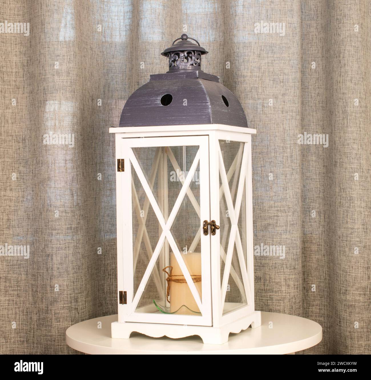 Wooden lantern hi-res stock photography and images - Alamy