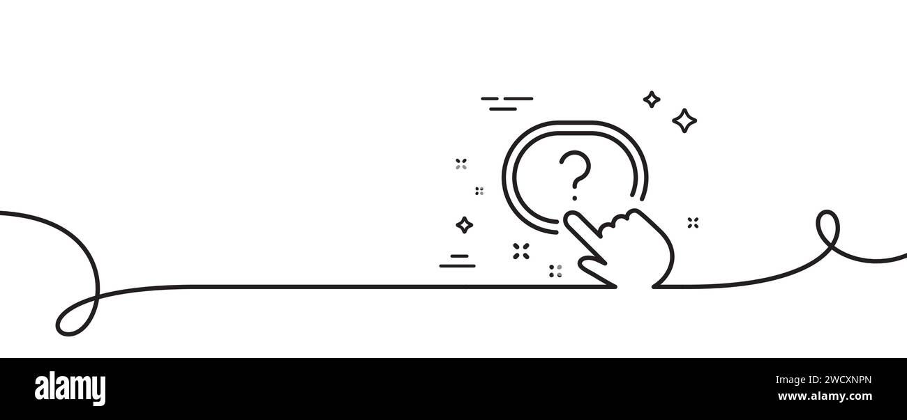 Question mark single flat icon Stock Vector Images - Alamy