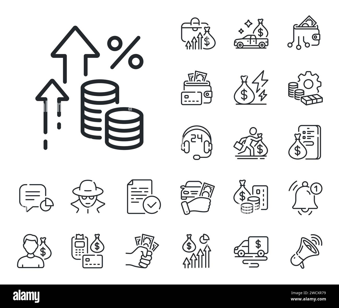 The tax collector Stock Vector Images - Alamy