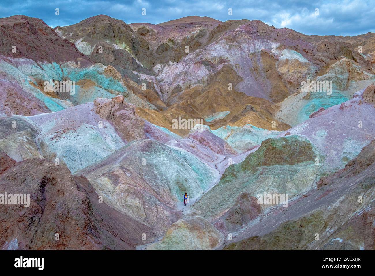 Aerial view of erosion patterns hi-res stock photography and images - Alamy