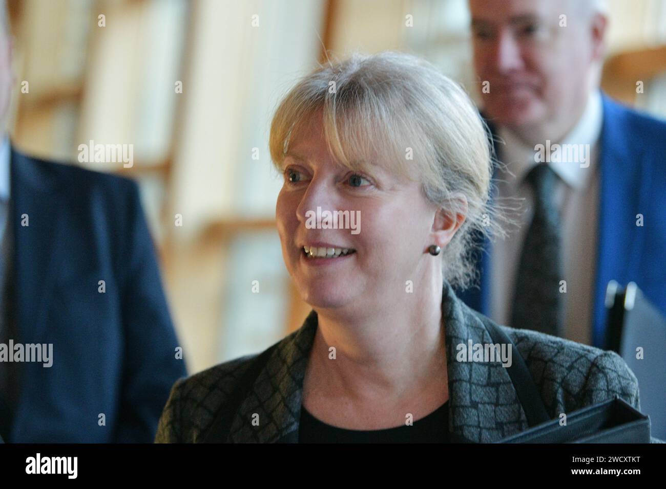 Edinburgh Scotland, UK 17 January 2024. Deputy First Minister And ...