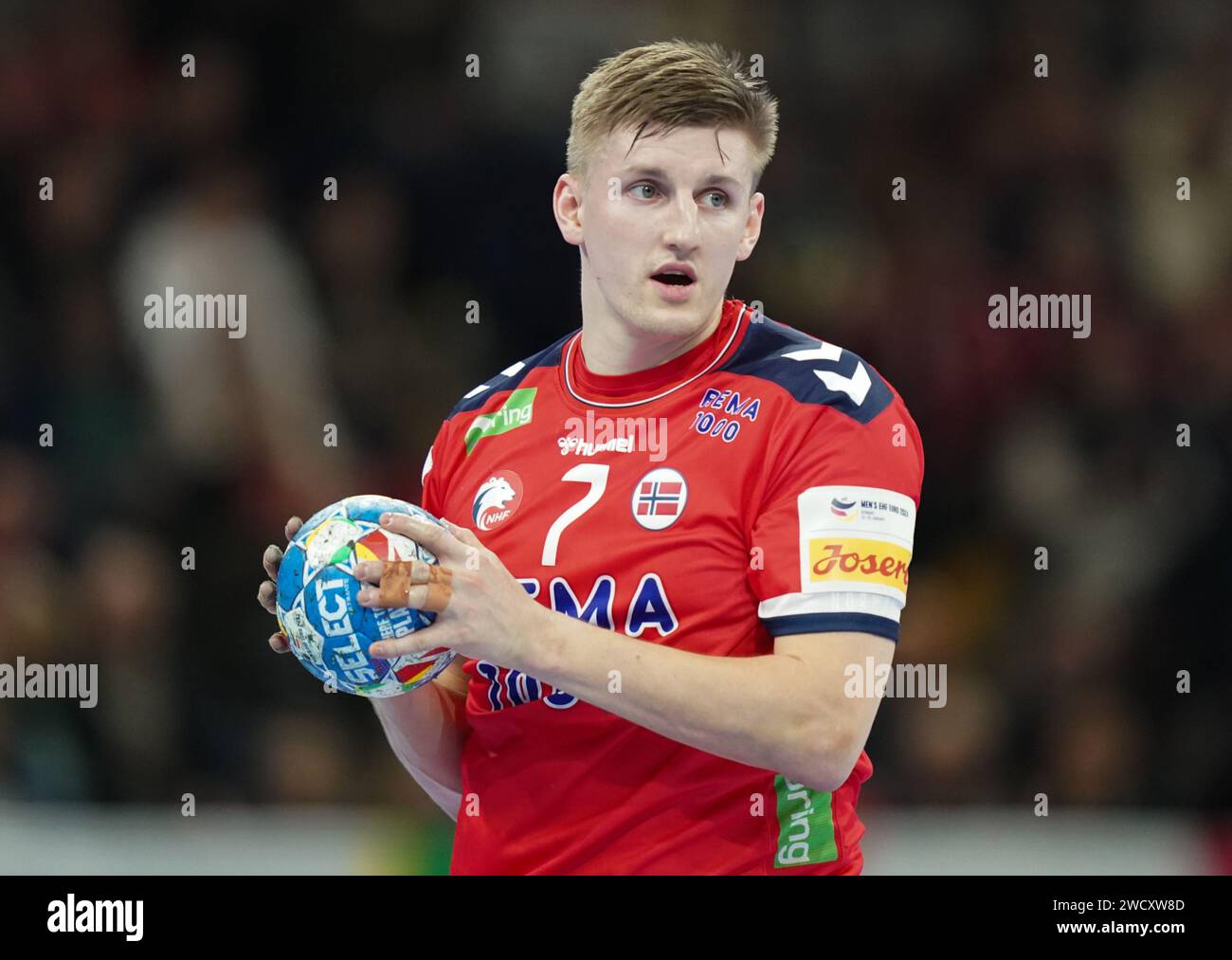 Hamburg, Germany. 17th Jan, 2024. Handball European Championship, Norway Portugal, Main Round