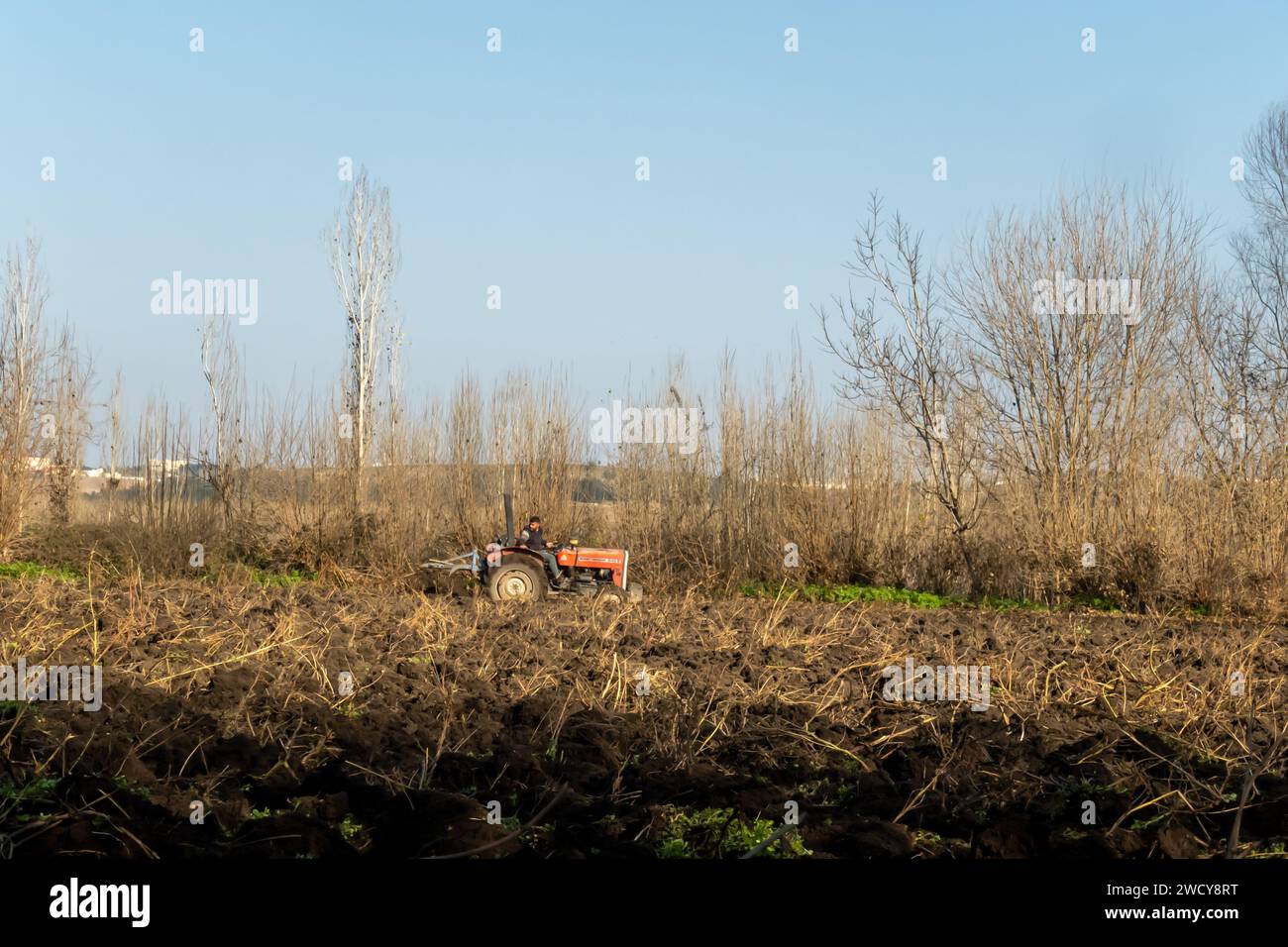 Turkey tractor hi-res stock photography and images - Alamy