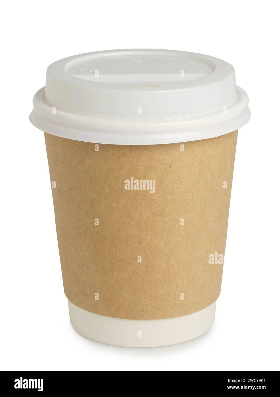 blank paper cup of coffee isolated Stock Photo - Alamy