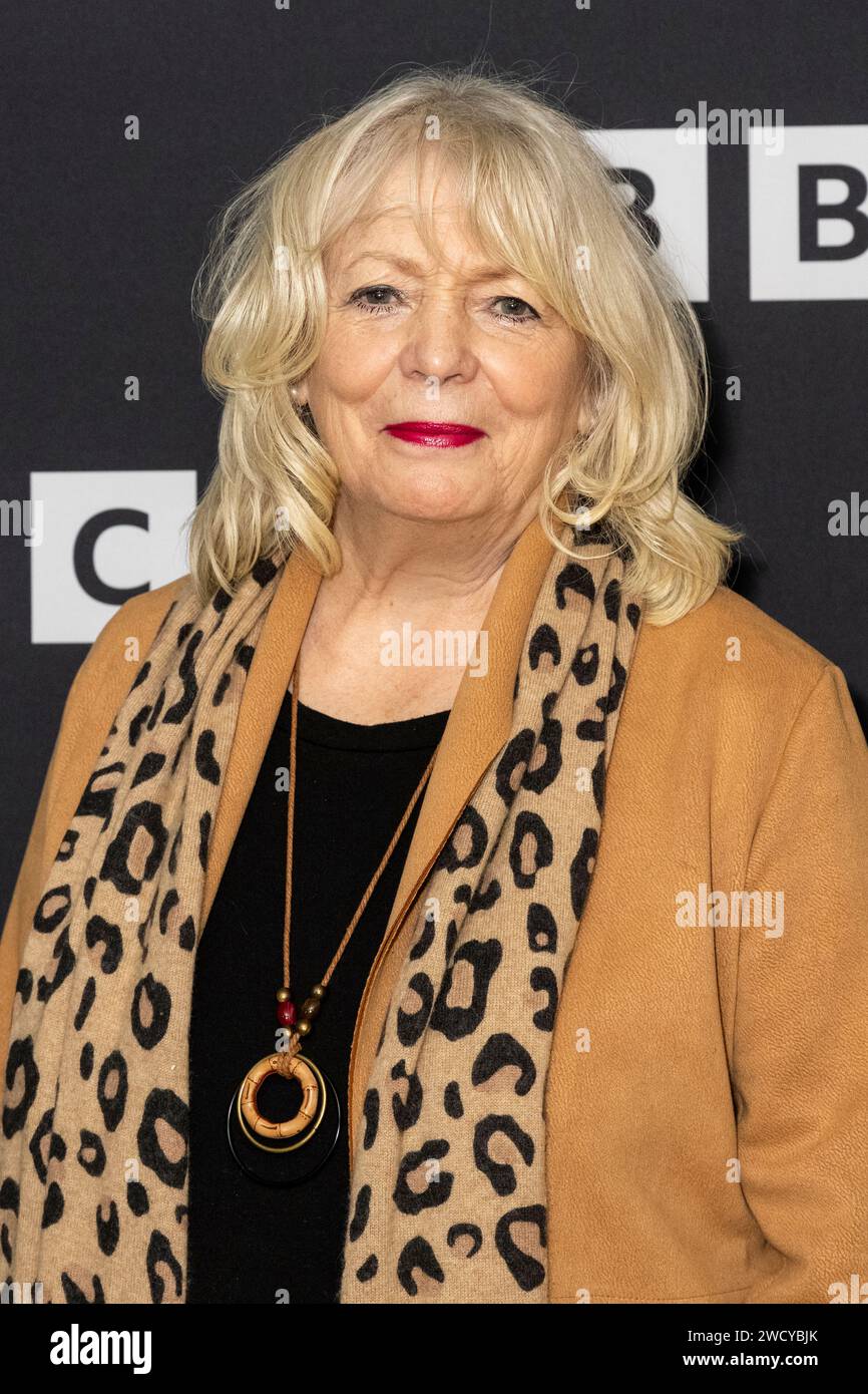 London, UK. 17 January 2024. Alison Steadman at a cast photocall at the Curzon Bloomsbury for