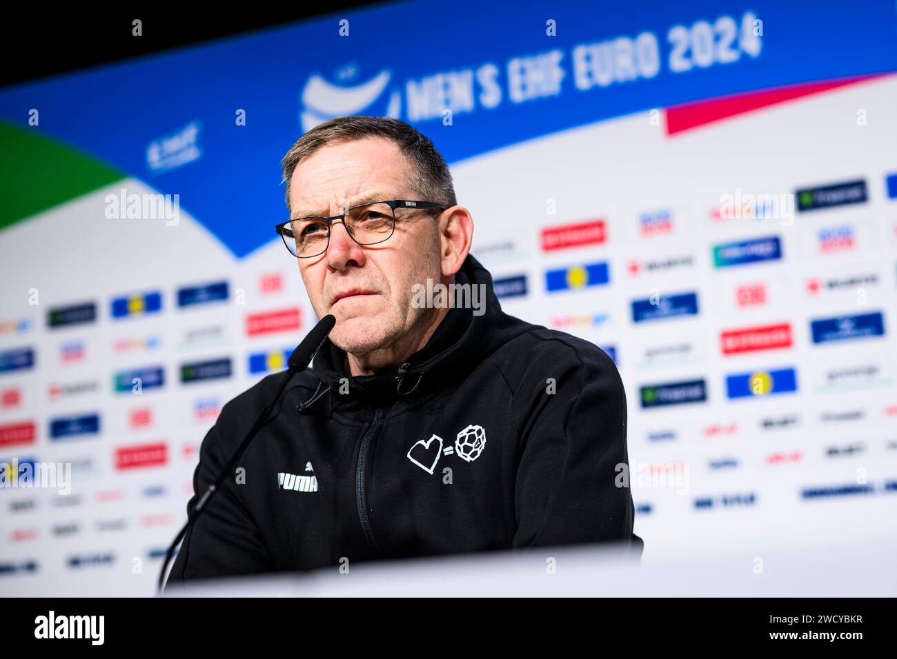 Cologne, Germany. 17th Jan, 2024. Handball European Championship