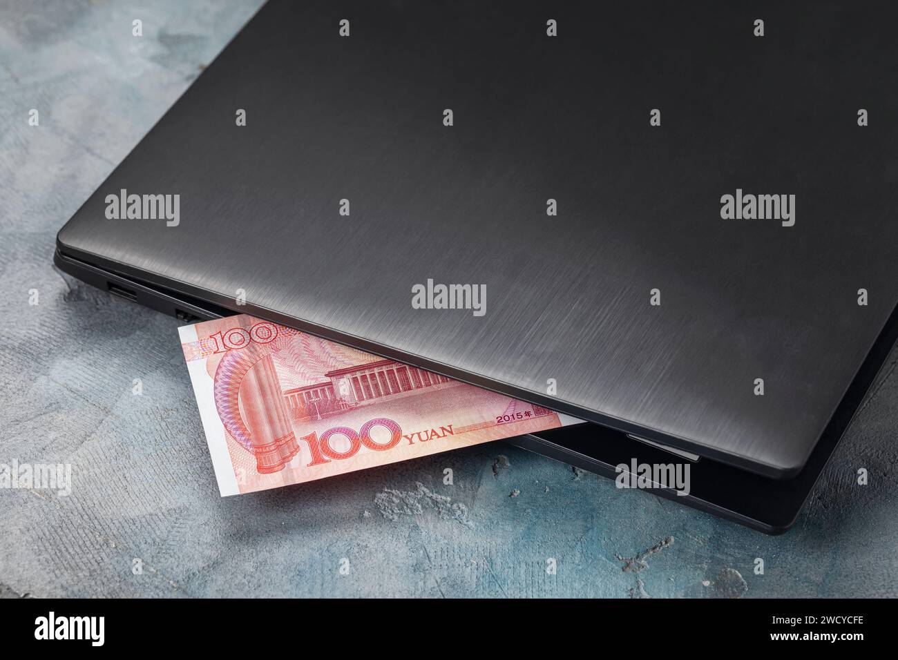 Laptop Rmb Remote work concepts hi-res stock photography and images - Alamy