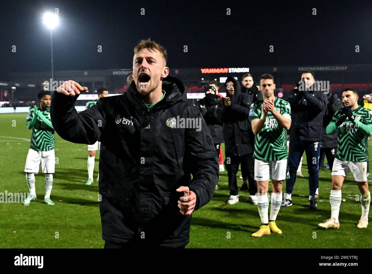 ALMERE Kaj Sierhuis of Fortuna Sittard after the TOTO KNVB Cup match between Almere City FC ALMERE Kaj Sierhuis of Fortuna Sittard after the TOTO KNVB Cup match between Almere City FC