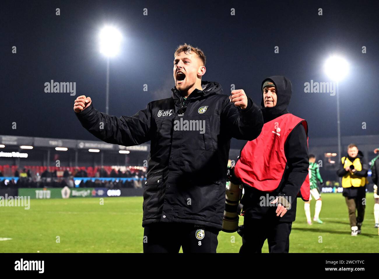 ALMERE Kaj Sierhuis of Fortuna Sittard after the TOTO KNVB Cup match between Almere City FC ALMERE Kaj Sierhuis of Fortuna Sittard after the TOTO KNVB Cup match between Almere City FC