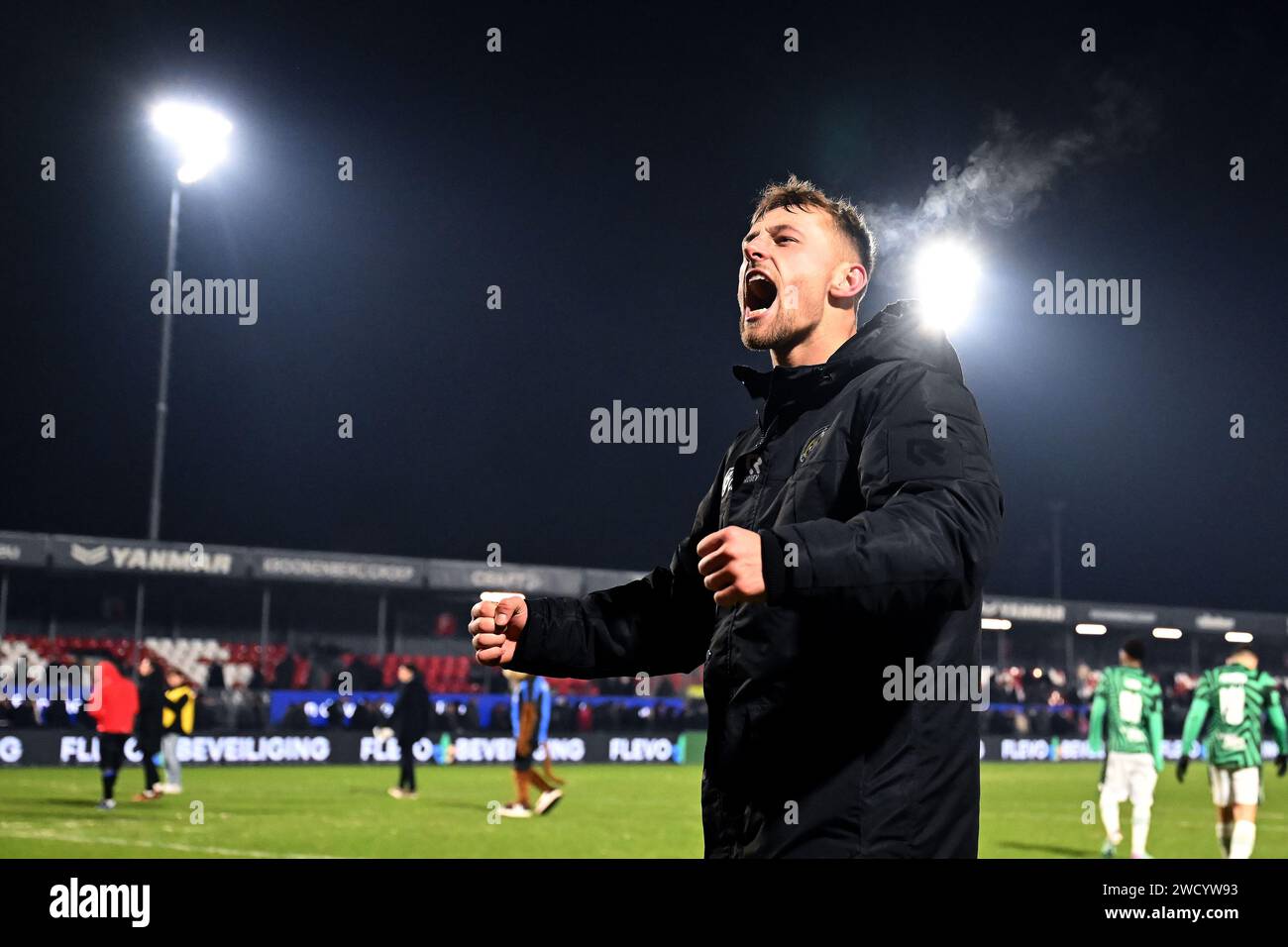 ALMERE Kaj Sierhuis of Fortuna Sittard after the TOTO KNVB Cup match between Almere City FC ALMERE Kaj Sierhuis of Fortuna Sittard after the TOTO KNVB Cup match between Almere City FC