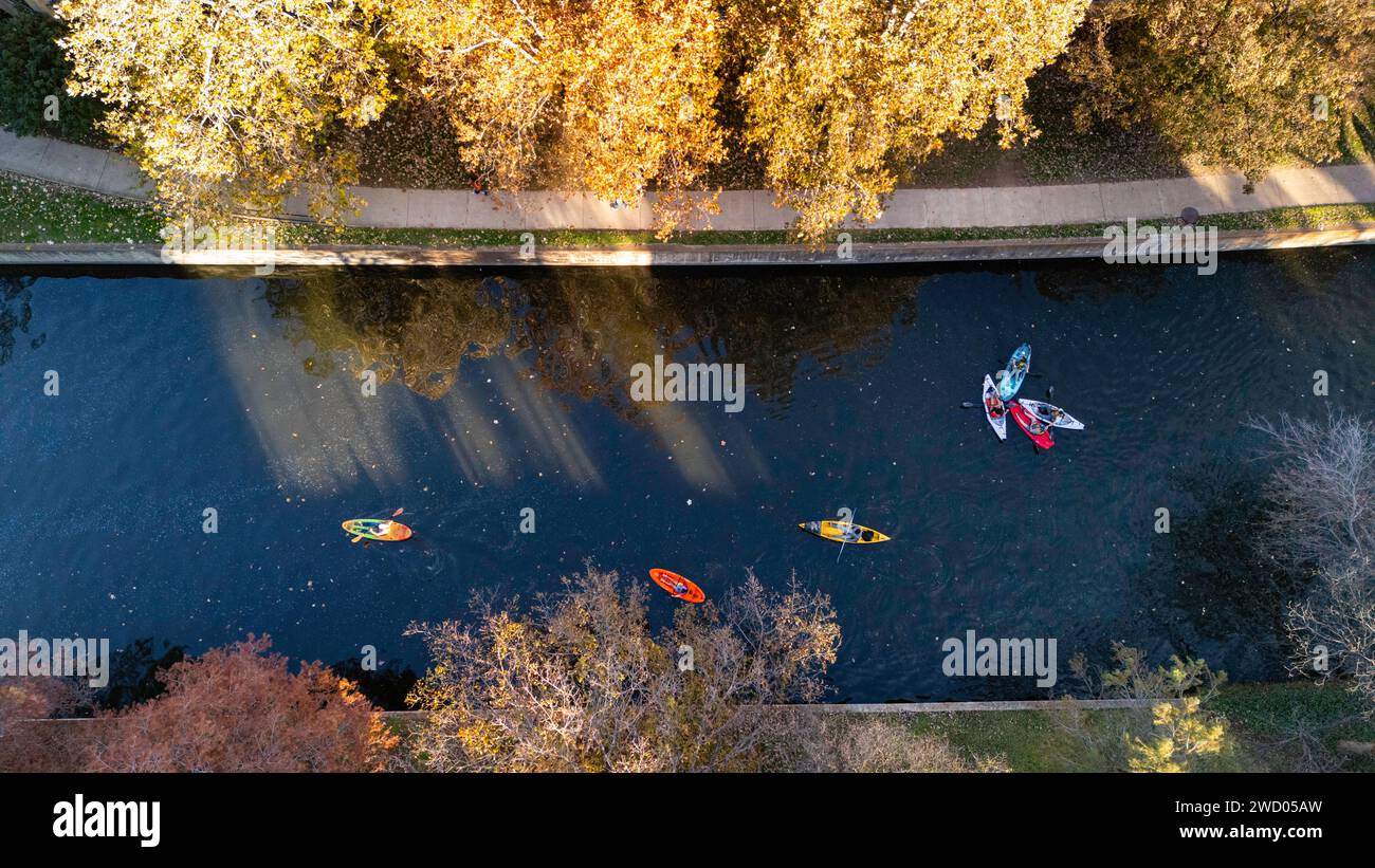 Texas Rivers Kayak San antonio texas river kayak hi-res stock photography and images - Alamy
