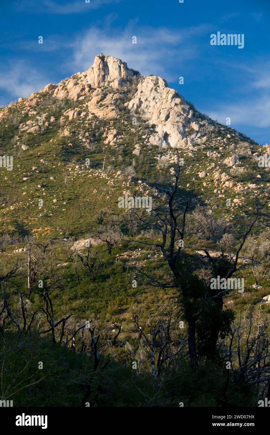 Stonewall Peak, Cuyamaca Rancho State Park, California Stock Photo