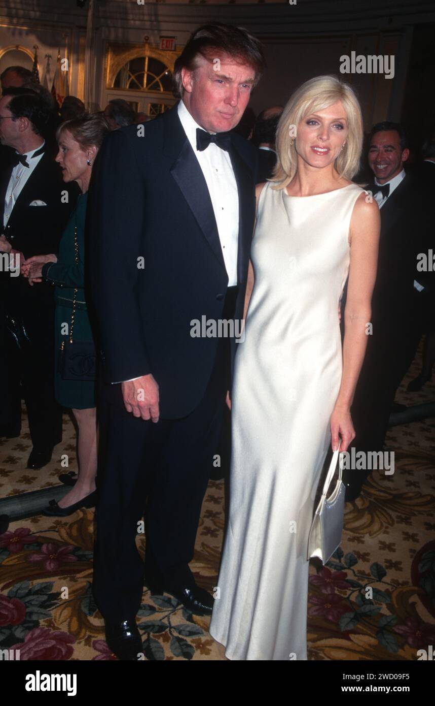 1997 Donald Trump Marla Maples John Barrett/PHOTOlink.net Stock Photo