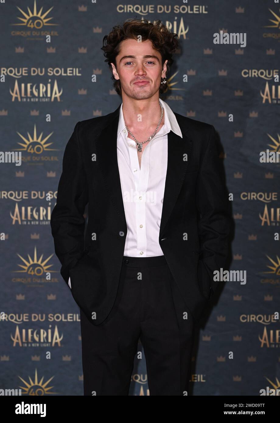 Henry Rowly London, UK. January 17th, 2024. Henry Rowley arriving at the European ...