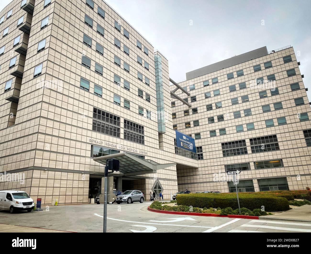 Ronald Reagan UCLA Medical Center, Los Angeles, California Stock Photo
