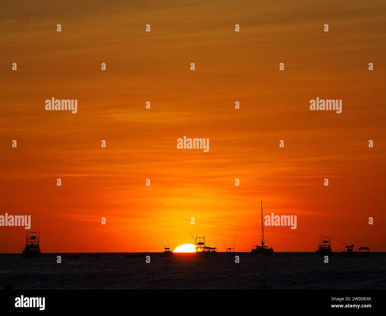 Tamarindo Beach Costa rica Stock Photo Alamy