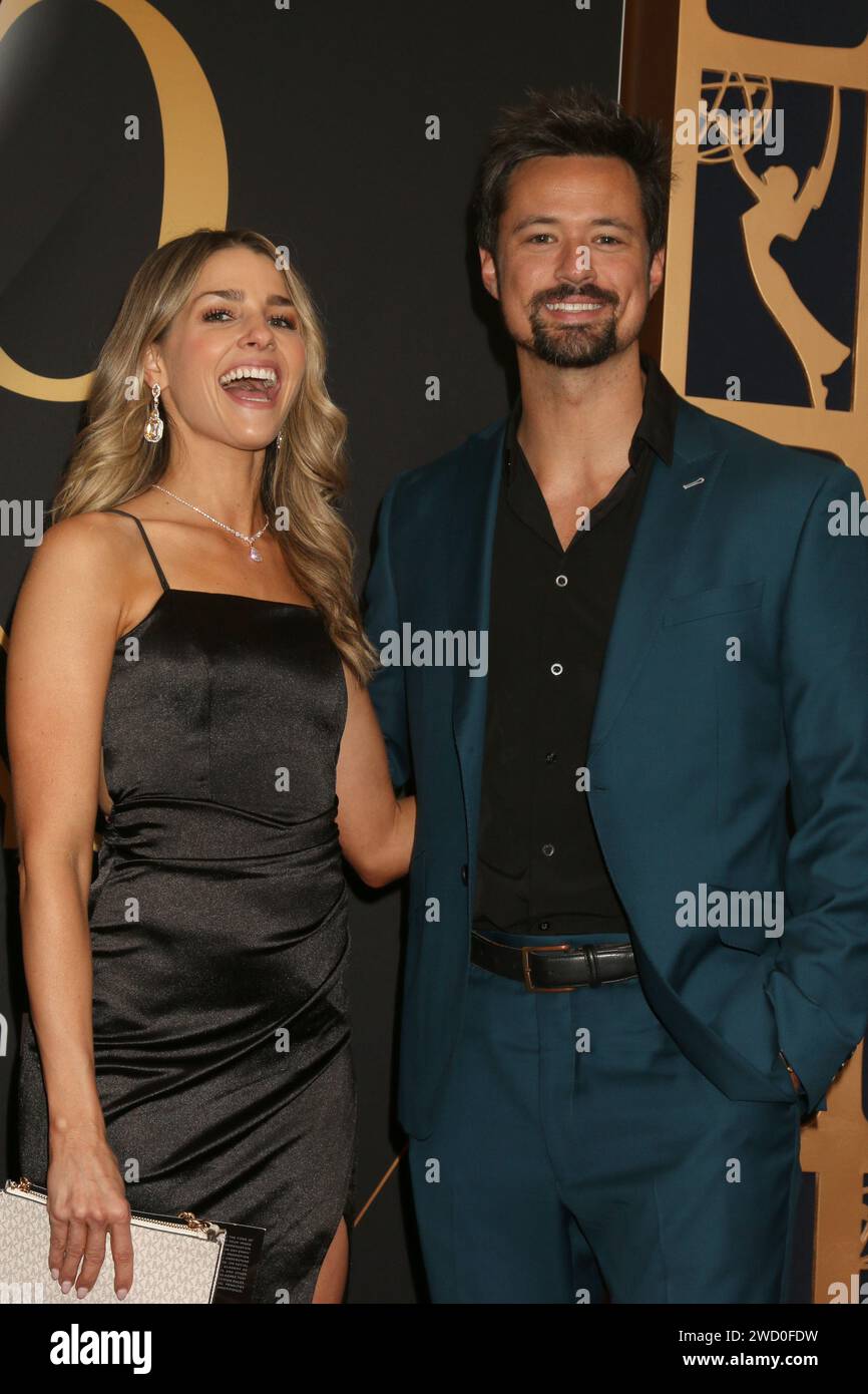 Brynee Ratlidge 50th Daytime Emmy Awards Winners Walk at the Bonaventure Hotel on ...