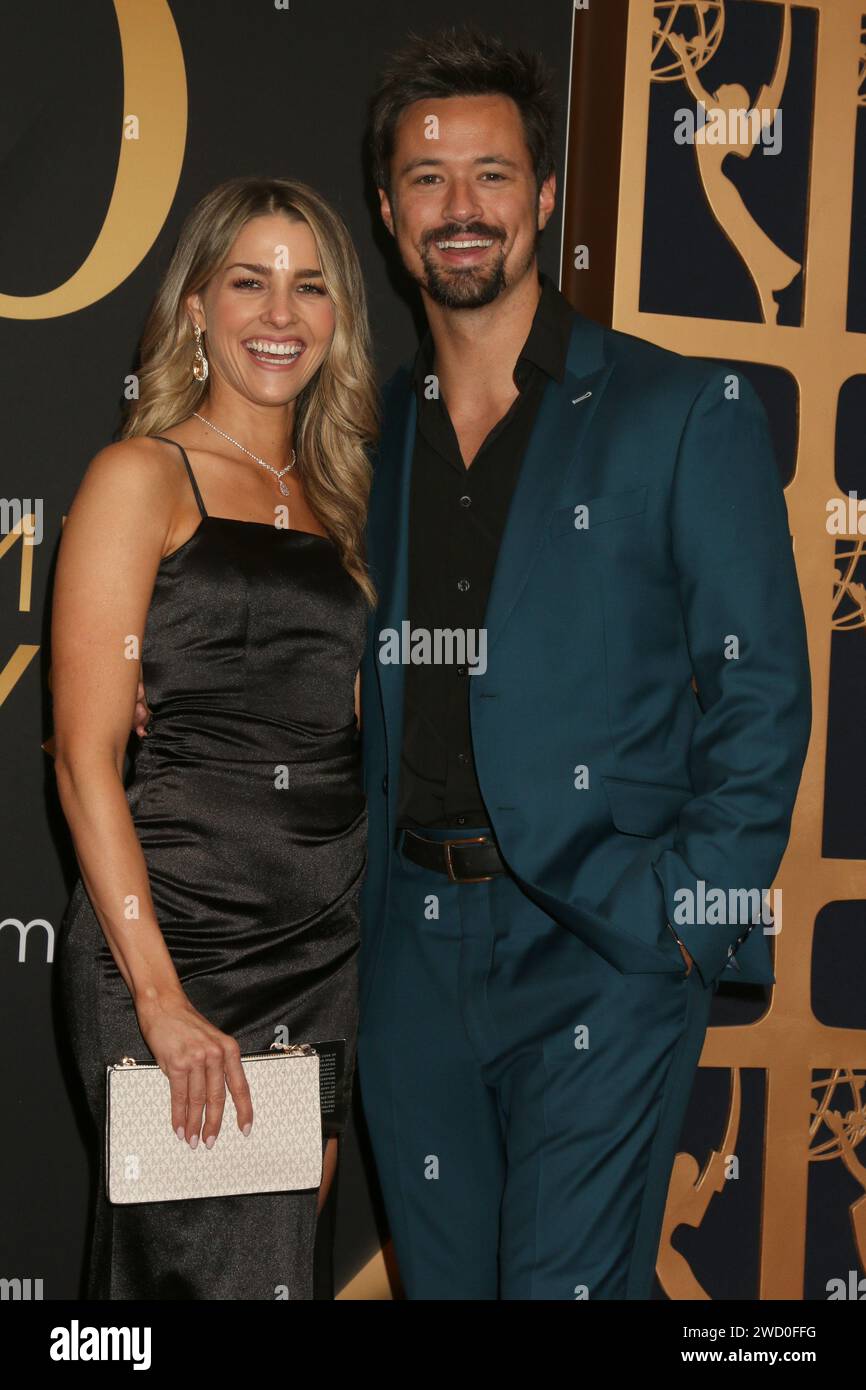 Brynee Ratlidge 50th Daytime Emmy Awards Winners Walk at the Bonaventure Hotel on ...