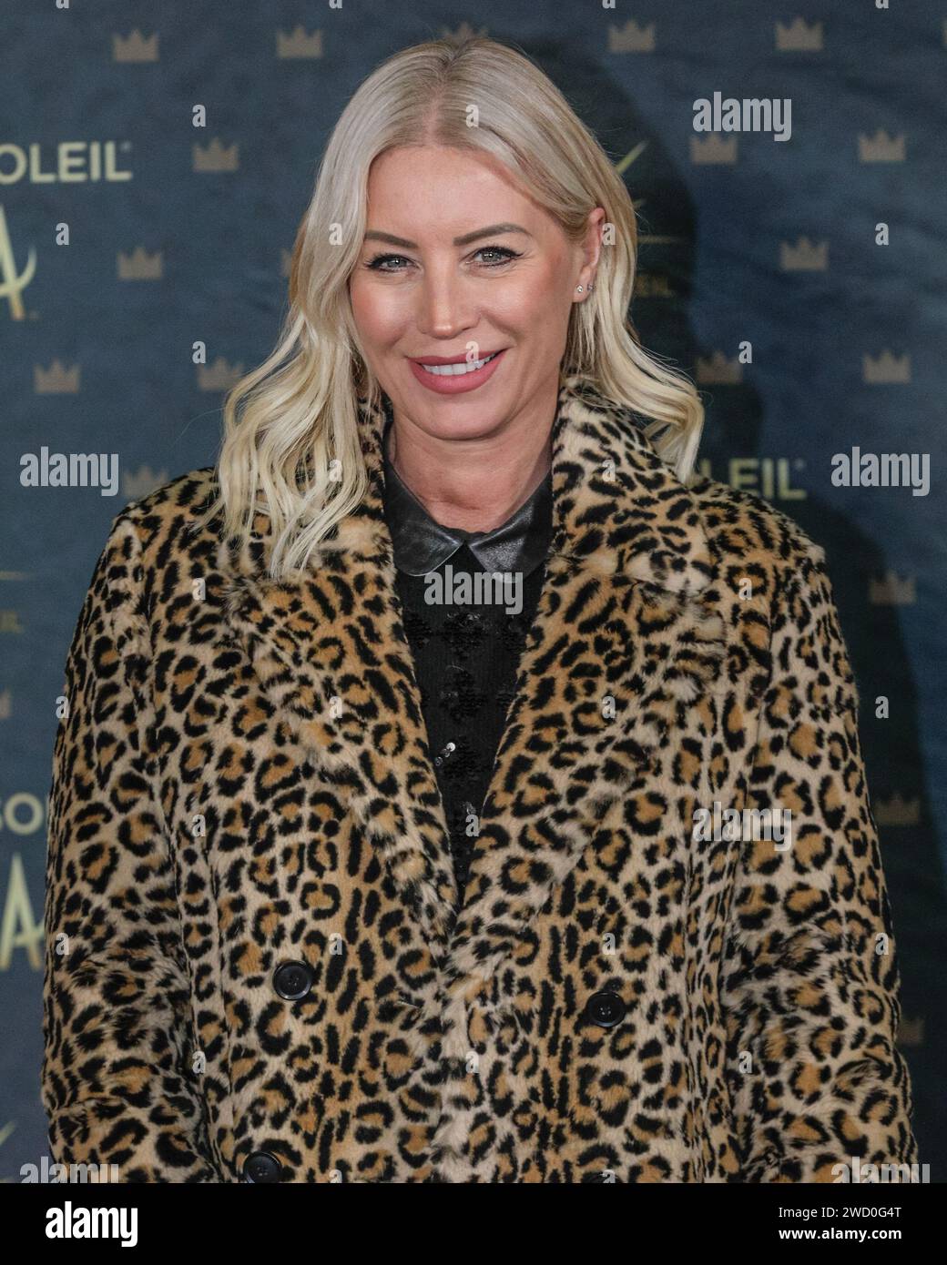 London, UK. 17th Jan, 2024. Denise van Outen arriving for the premiere