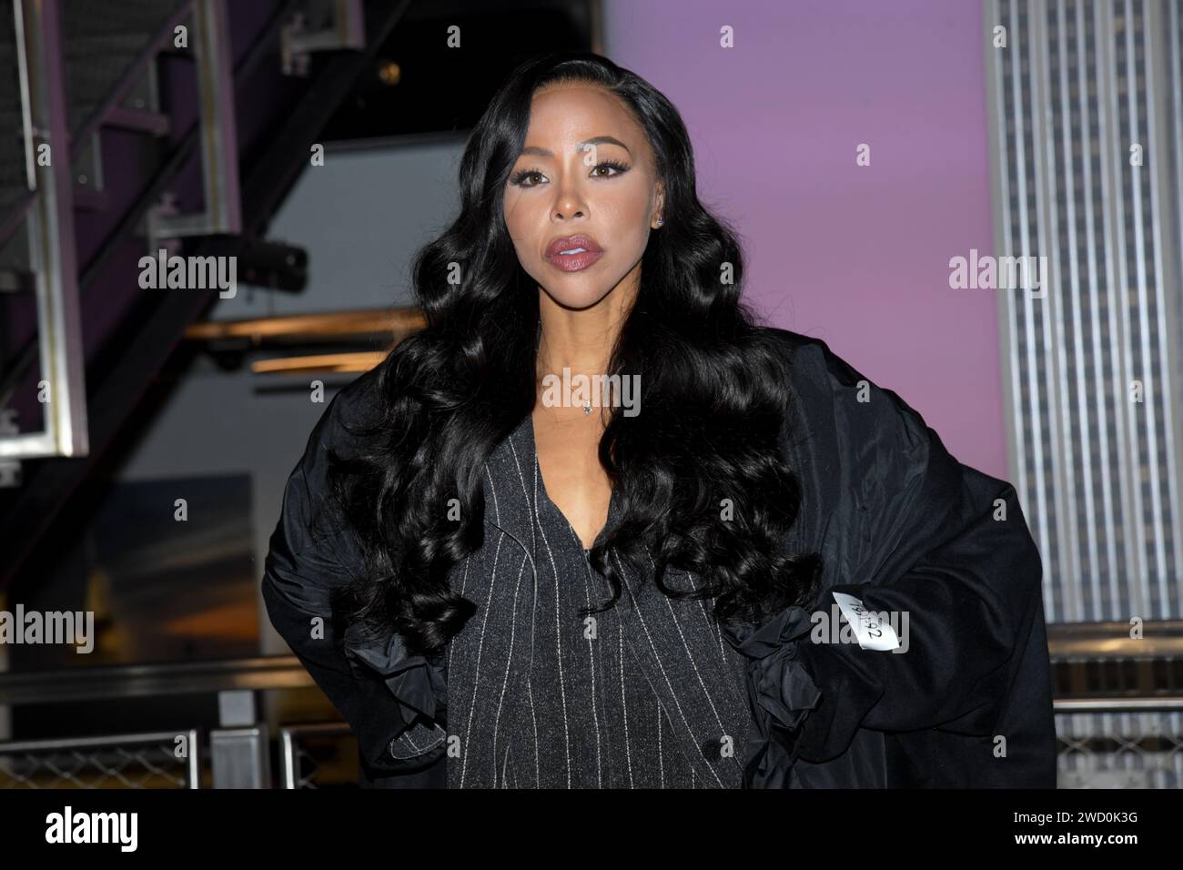 New York, USA. 17th Jan, 2024. KJ Smith from The cast of 'Tyler Perry's