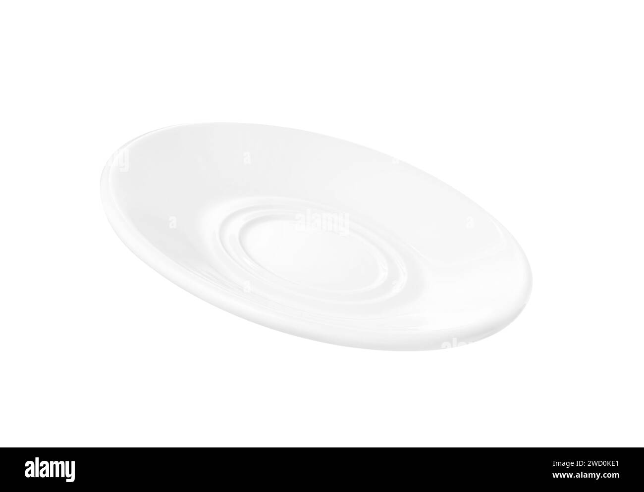 Ceramic plate isolated on white. Cooking utensil Stock Photo Alamy