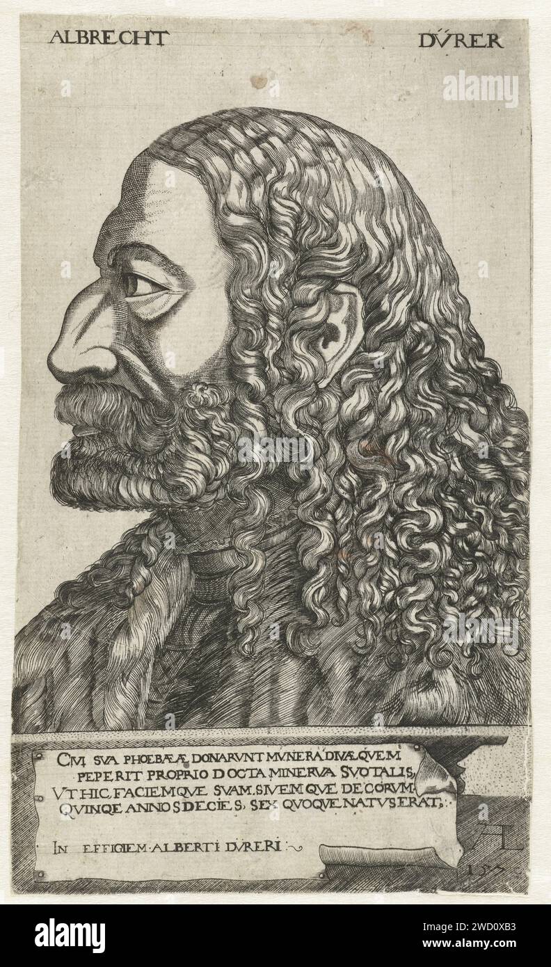 Portrait of Albrecht Dürer, monogrammist Al (16th century), After ...