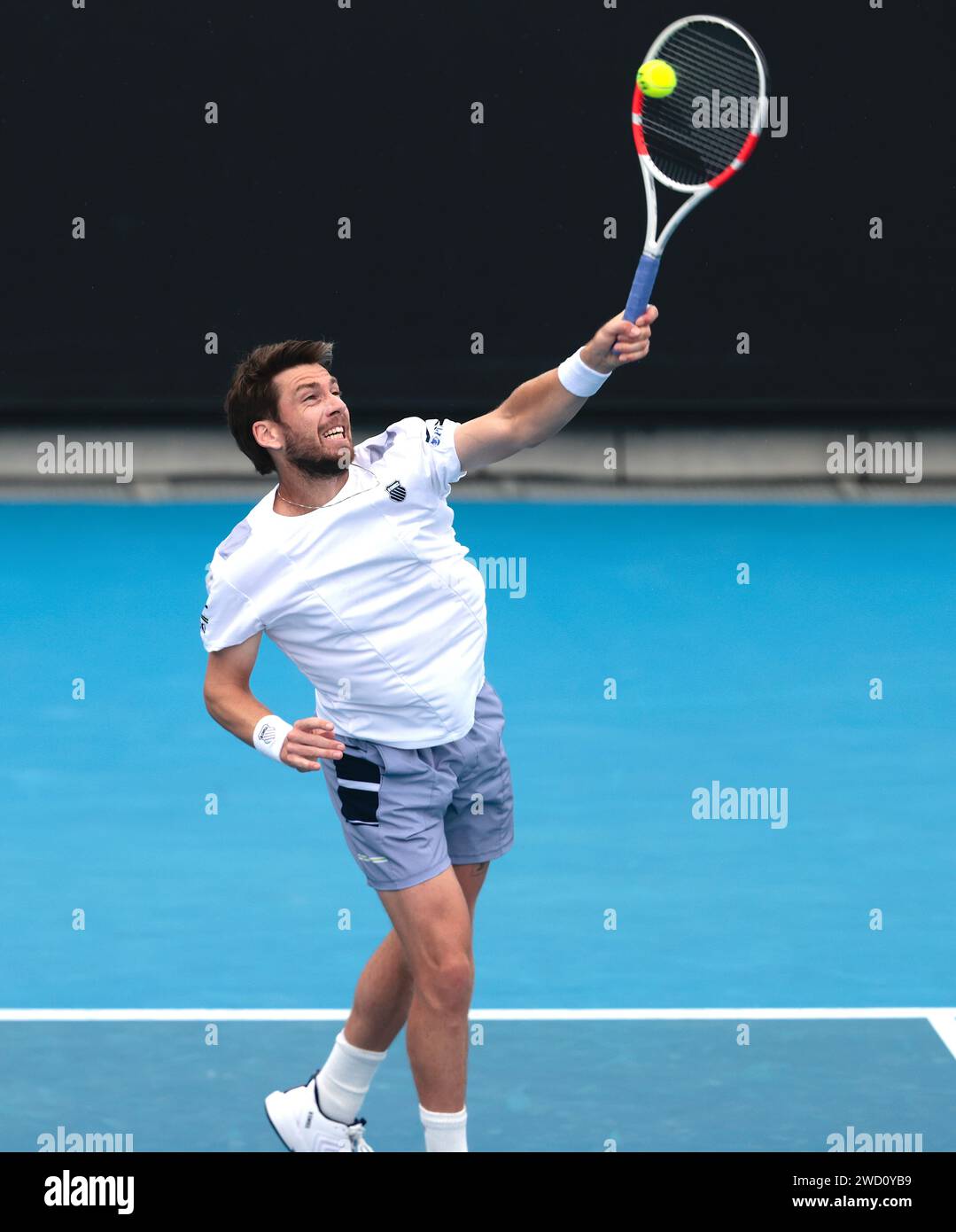 Melbourne, Australia, 18th Jan, 2024. Tennis player Cameron Norrie from