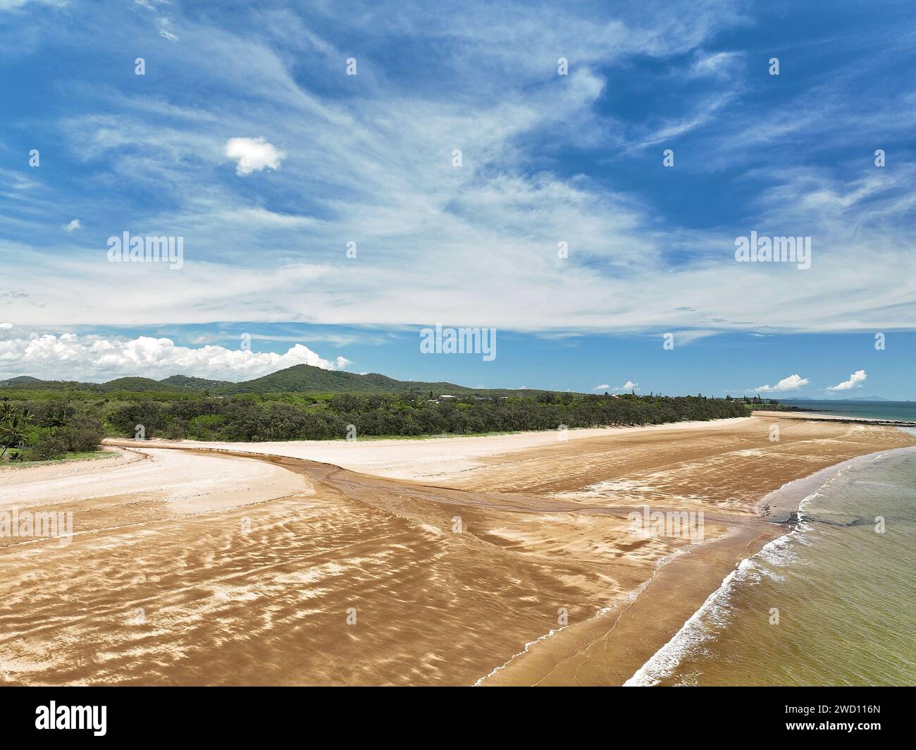 Drone view australian beach hi-res stock photography and images - Alamy