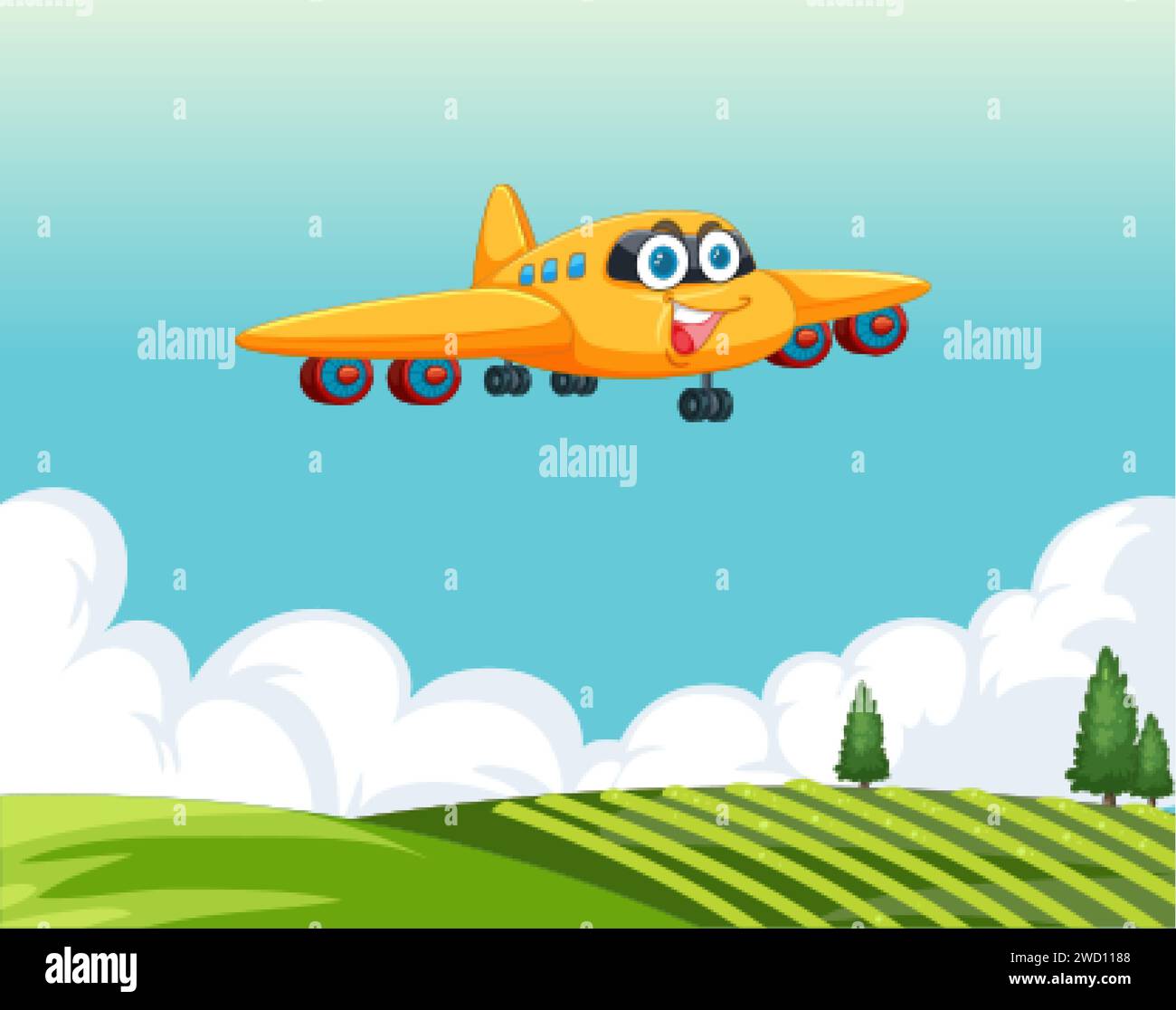 Animated plane hi-res stock photography and images - Alamy