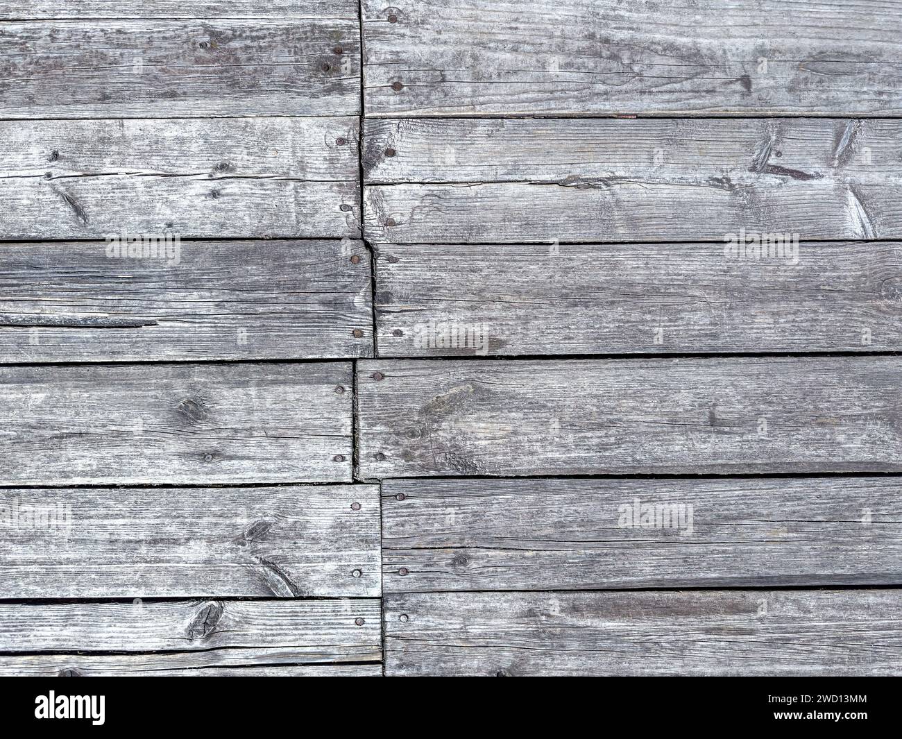 old rustic gray wood texture. high-detailed background. Stock Photo