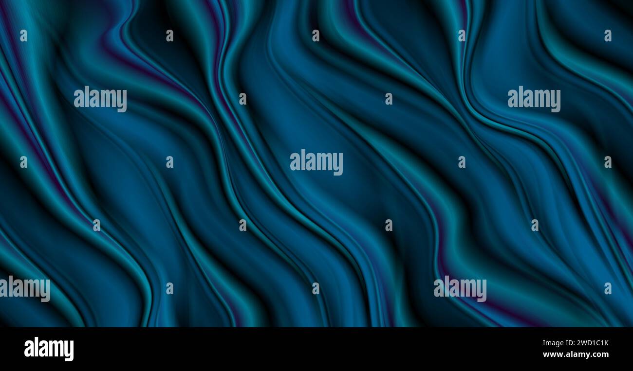 Dark blue blurred smooth waves Stock Vector Images - Alamy
