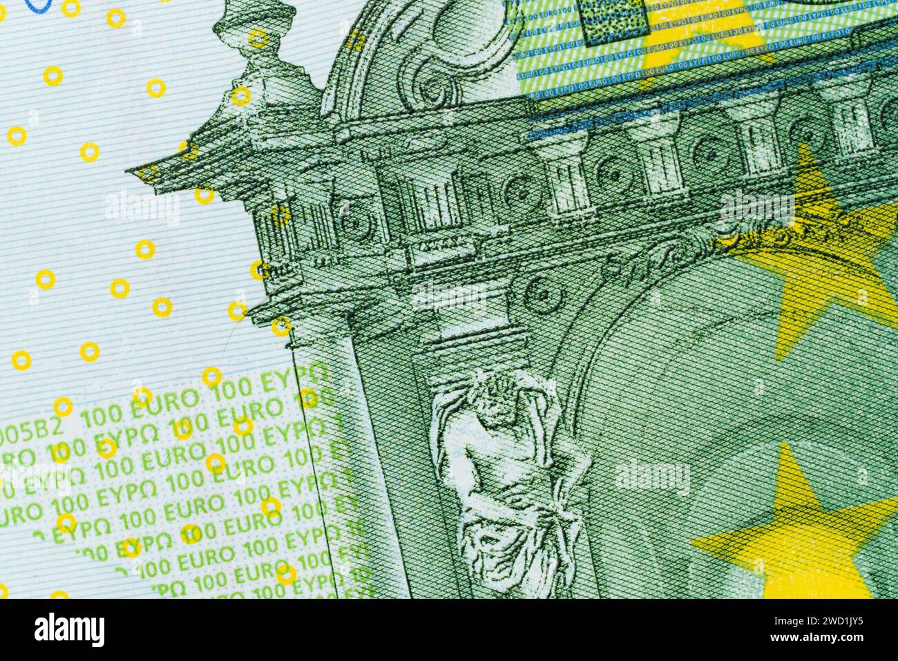 100 euro new banknote hi-res stock photography and images - Alamy