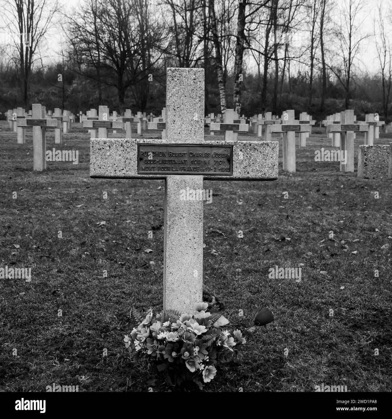 Visit to verdun Black and White Stock Photos & Images - Alamy