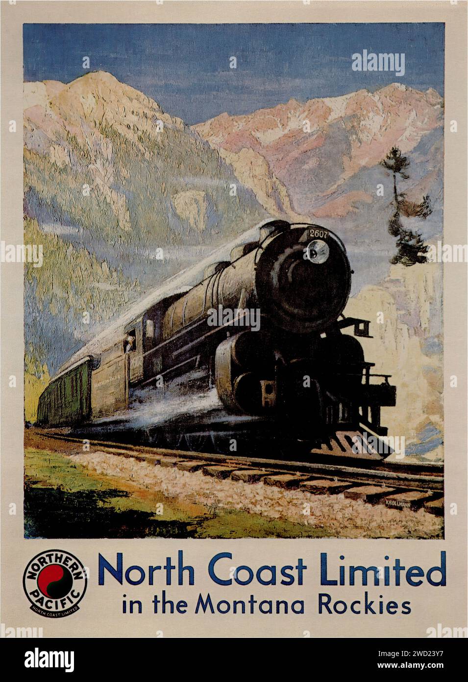 North Coast Limited in Butte, Montana - 1969 | The westbound