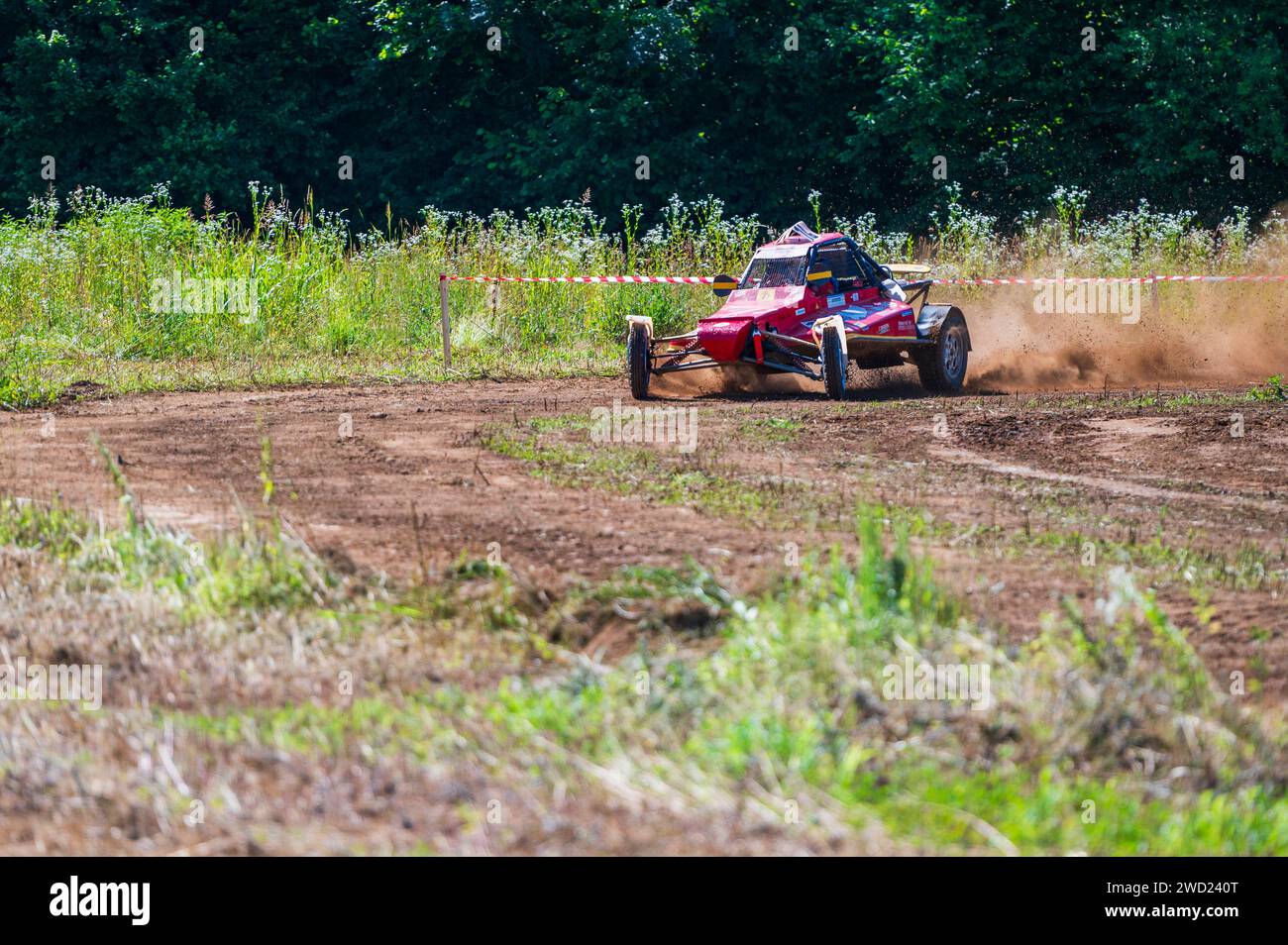 Autocross race. Racing emotions Stock Photo - Alamy