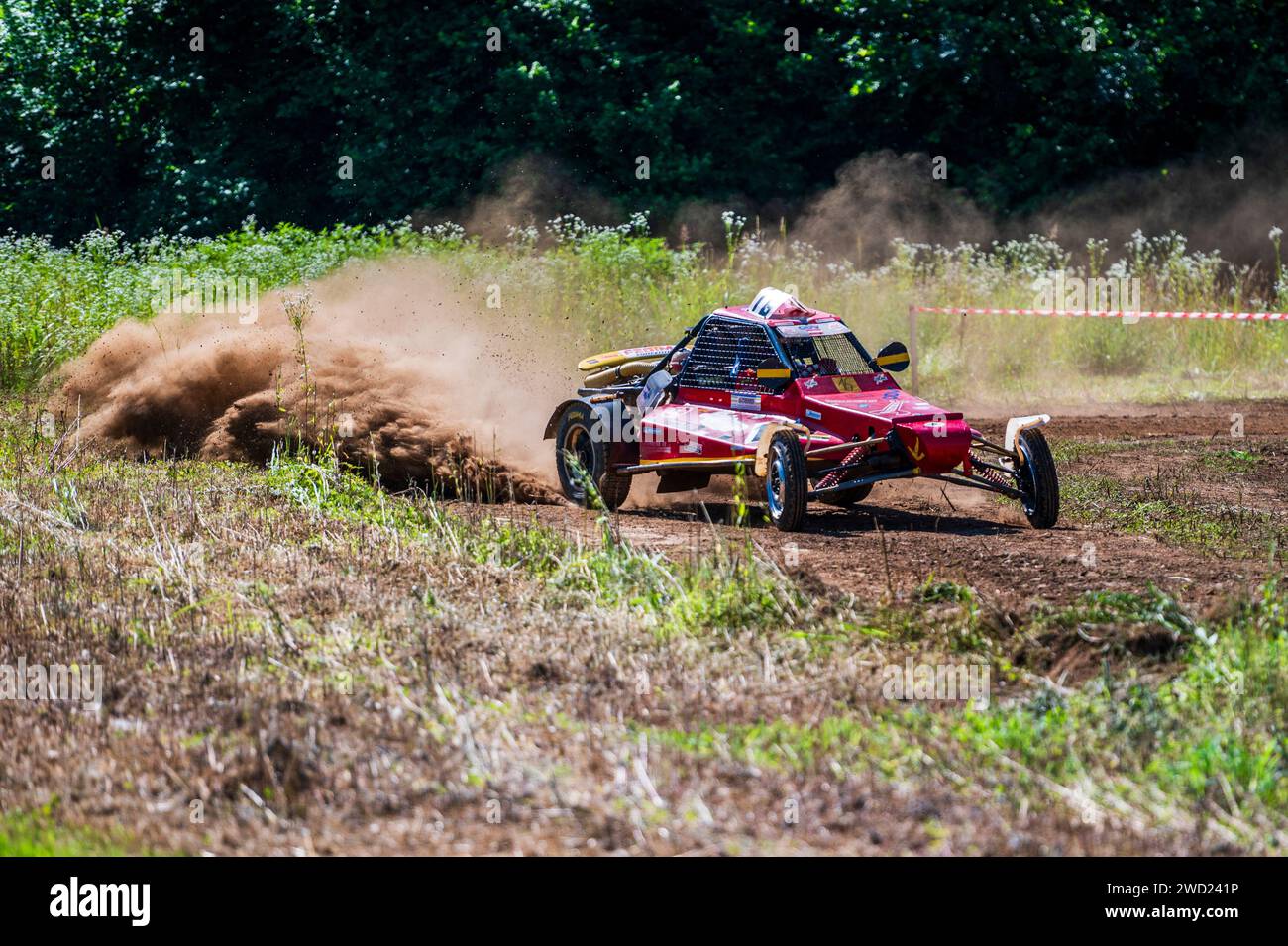Autocross race. Racing emotions Stock Photo - Alamy