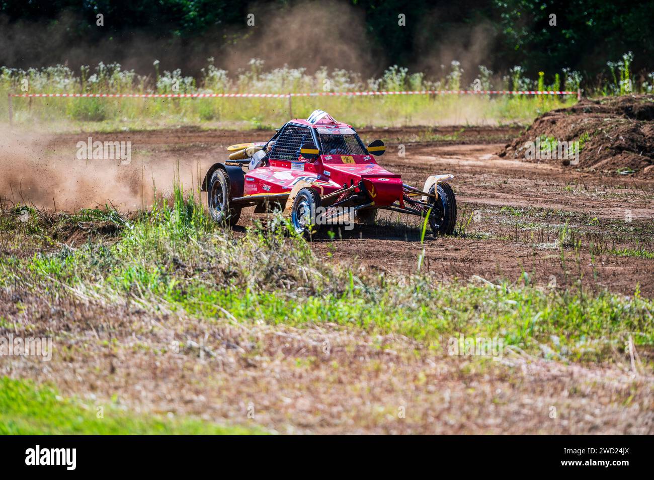 Autocross race. Racing emotions Stock Photo - Alamy