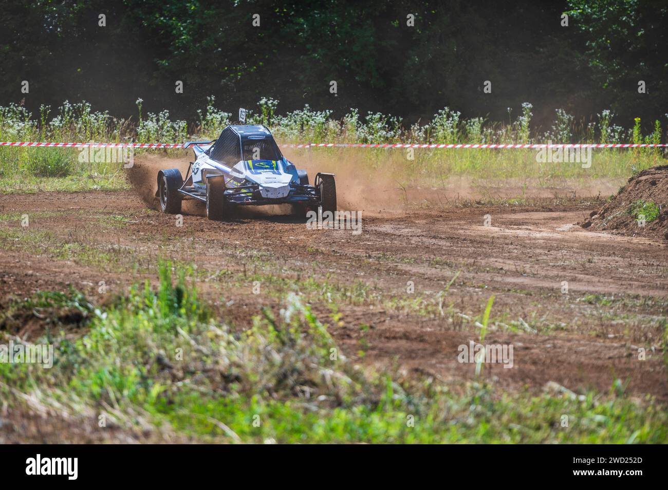 Autocross race. Racing emotions Stock Photo - Alamy