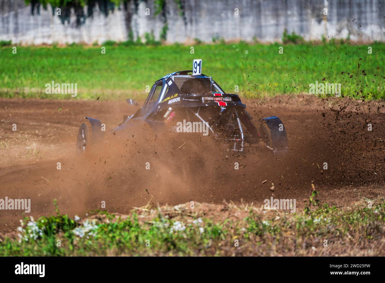 Autocross race. Racing emotions Stock Photo - Alamy